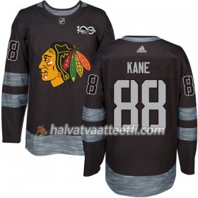 Miesten NHL Chicago Blackhawks Pelipaita Patrick Kane 88 1917-2017 100th Anniversary Adidas Musta Authentic